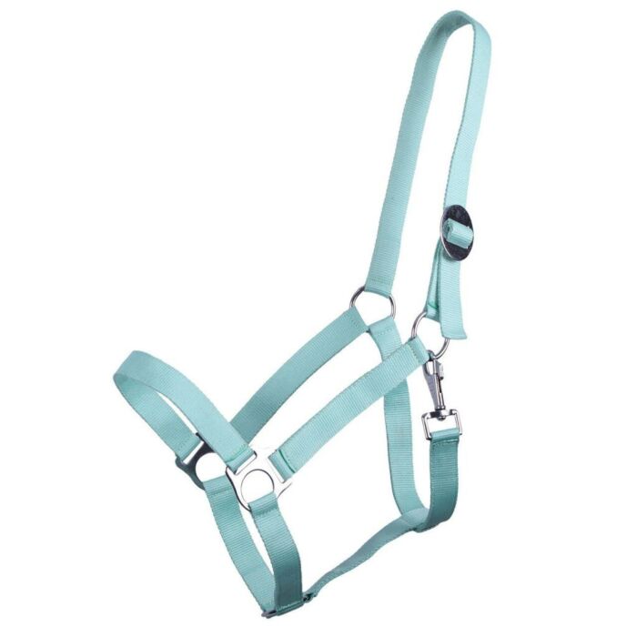 Halster QHP Schuif Ice green Cob Halster QHP Schuif Ice green Cob