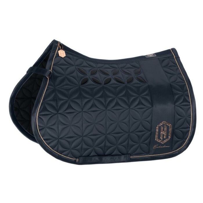 Zadeldekje veelzijdig Eskadron Heritage Mattgloss Biq Square Navy Full