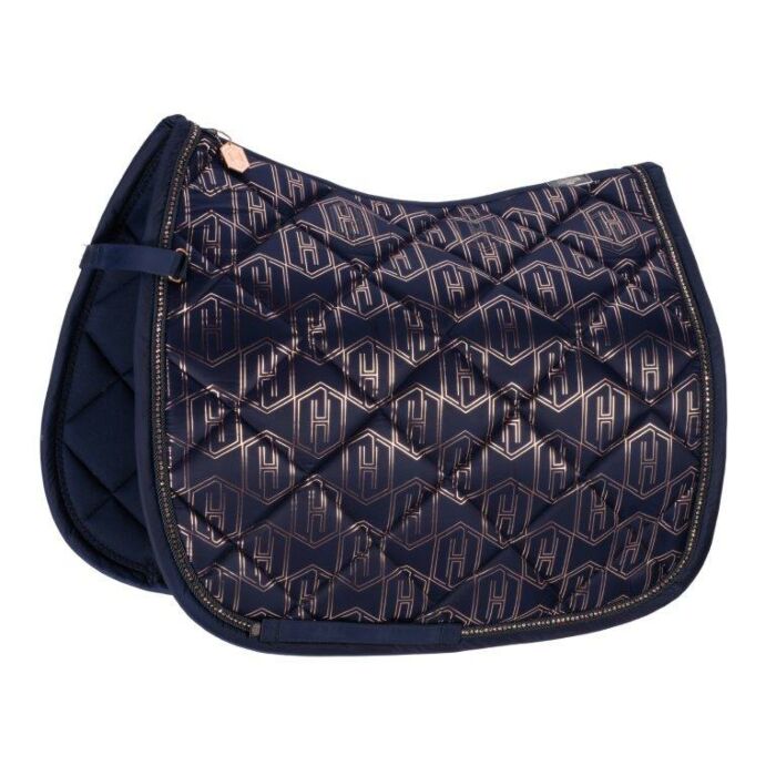Zadeldekje dressuur Eskadron Heritage Glossy Heritage Navy Full