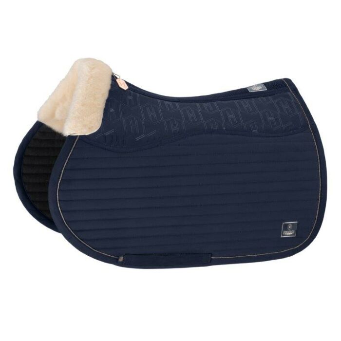 Zadeldekje veelzijdig Eskadron Heritage Micro-Evo-Wool Navy Full