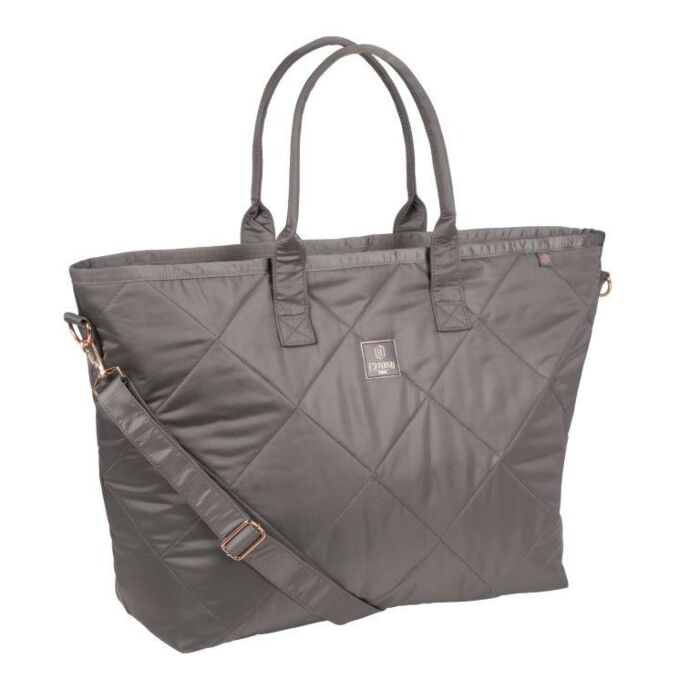 Tas Eskadron Heritage Glossy Shopper Earl Grey