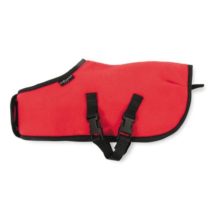 Fleecedeken Crafty Ponies Rood Fleecedeken Crafty Ponies Rood