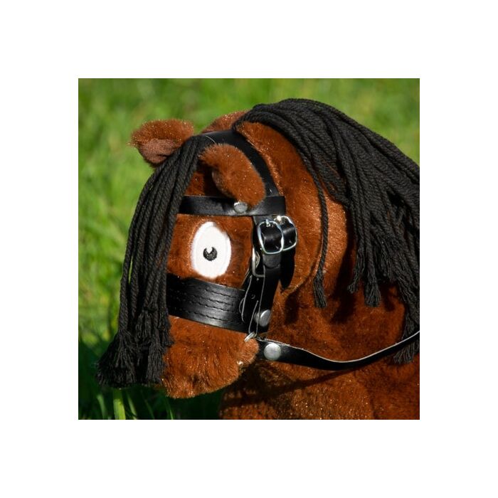 Hoofdstel Crafty Ponies Leer zwart Hoofdstel Crafty Ponies Leer zwart