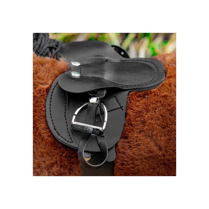 Zadel Crafty Ponies Leer zwart Zadel Crafty Ponies Leer zwart