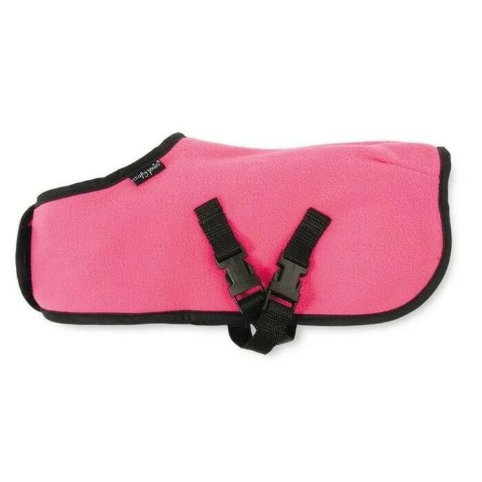 Fleecedeken Crafty Ponies Roze Fleecedeken Crafty Ponies Roze