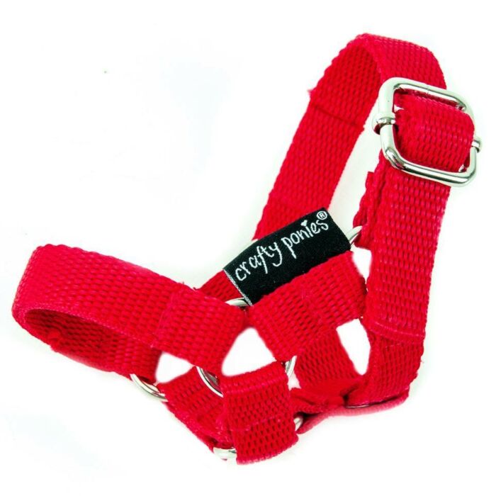 Halster Crafty Ponies Rood Halster Crafty Ponies Rood