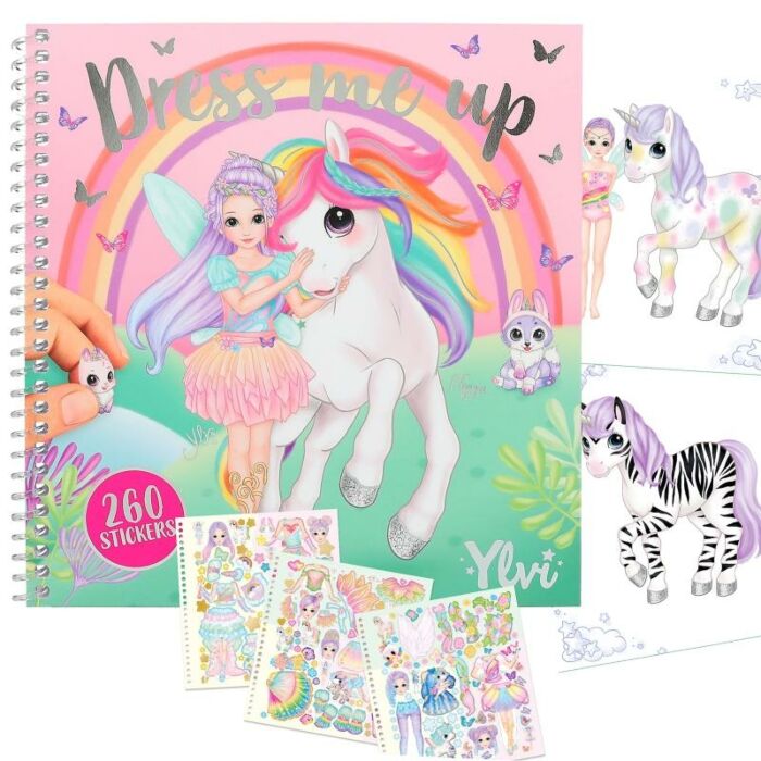Dress Me Up stickerboek Ylvi & the Minimoomis