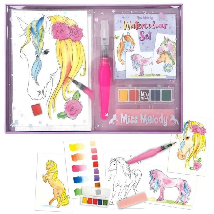 Aquarelset Miss Melody Aquarelset Miss Melody