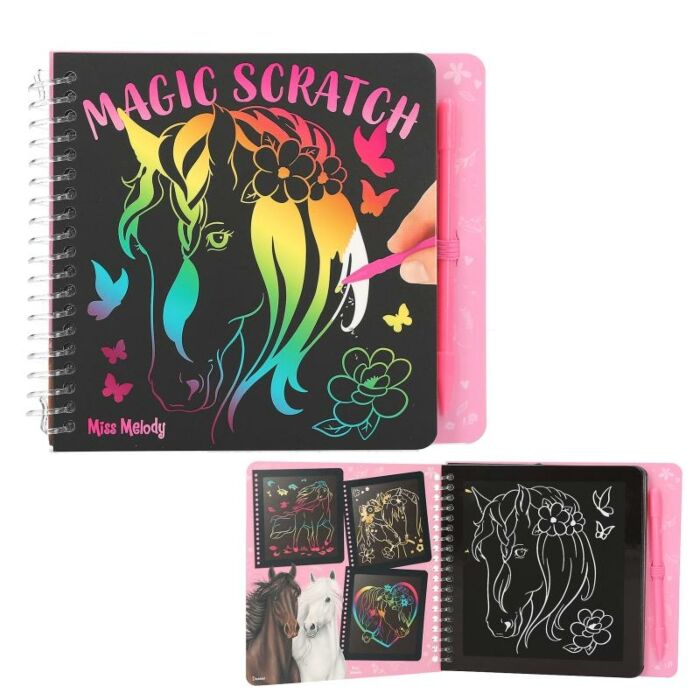 Mini Magic Scratch boek Miss Melody Mini Magic Scratch boek Miss Melody