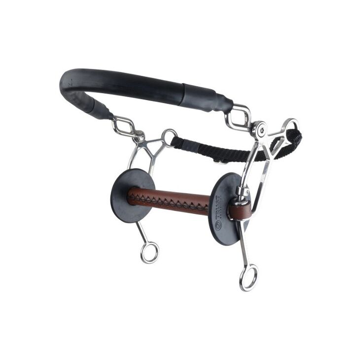 Hackamore Combi Trust Equestrian Leather Ongebroken 20 mm Bruin 13.5 cm Hackamore Combi Trust Equestrian Leather Ongebroken 20 mm Bruin 13.5 cm