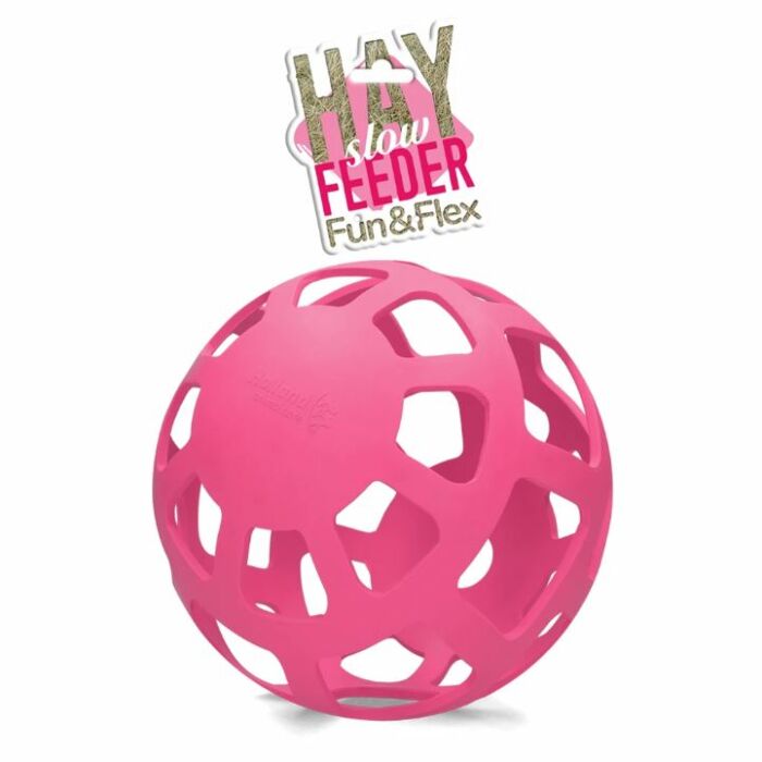 Hay Slowfeeder Excellent fun and flex Roze Hay Slowfeeder Excellent fun and flex Roze