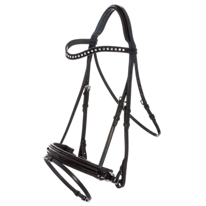 Hoofdstel Imperial Riding Di Layla Black lack-Crystal Full