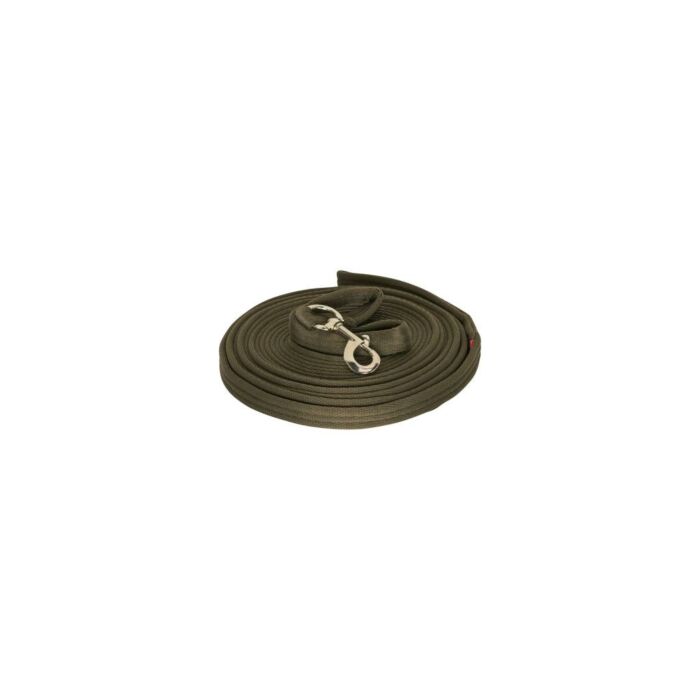 Longeerlijn Imperial Riding Zacht cushion web Extra Olive green Longeerlijn Imperial Riding Zacht cushion web Extra Olive green
