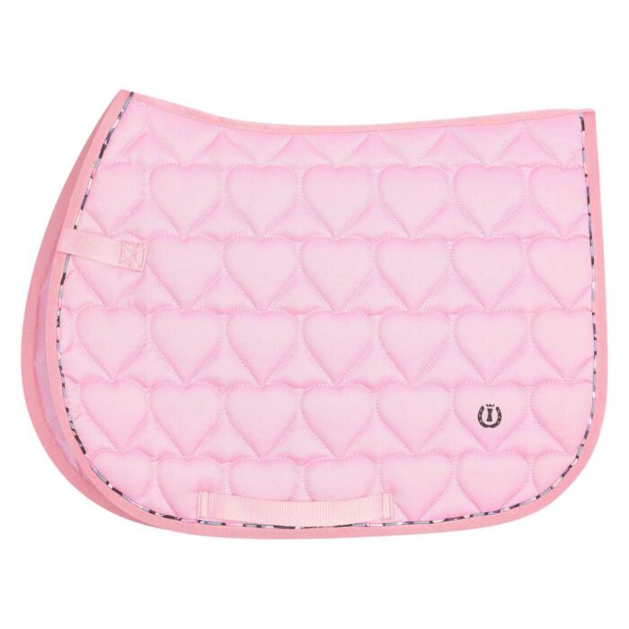 Zadeldekje dressuur Imperial Riding Stormy Shocking Pink Cob