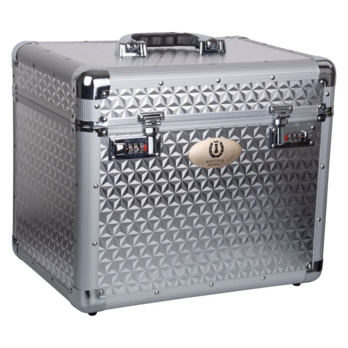 Poetskoffer Imperial Riding Shiny zilver