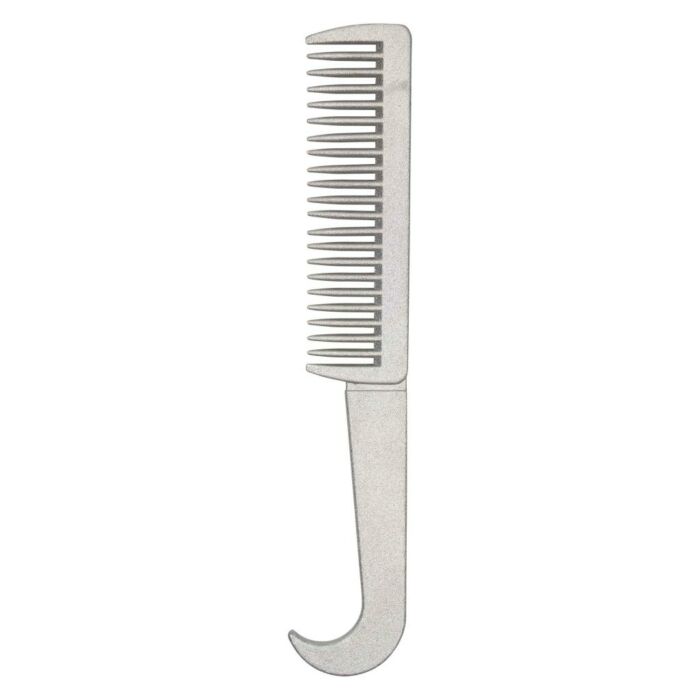 Manenkam met handvat Imperial Riding Zilver