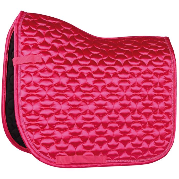 Zadeldek Dressuur Harry's Horse Satin Cerise Shetland Zadeldek Dressuur Harry's Horse Satin Cerise Shetland