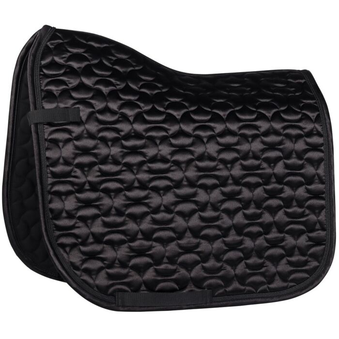 Zadeldek Dressuur Harry's Horse Satin Jet black Full