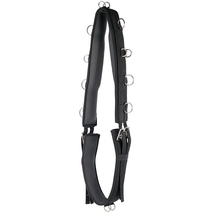 Longeersingel Harry's Horse Luxe Zwart Cob Longeersingel Harry's Horse Luxe Zwart Cob