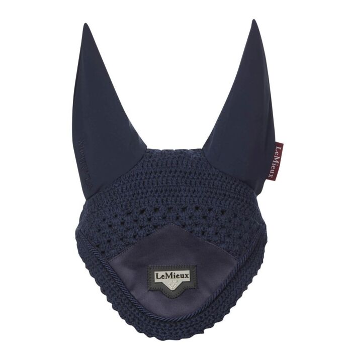 Oornetje LeMieux Loire Fly Hood blauw L Oornetje LeMieux Loire Fly Hood blauw L