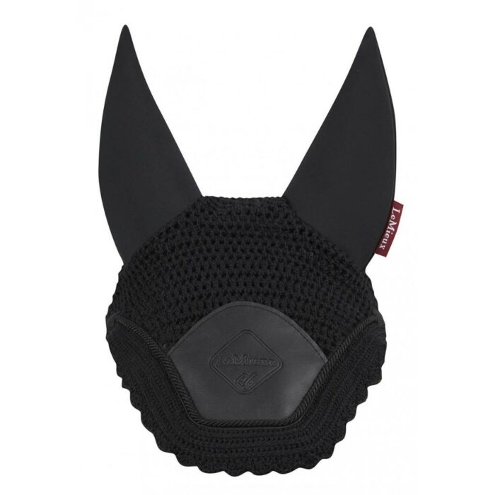 Oornetje LeMieux Acoustic Pro Fly Hood black M Oornetje LeMieux Acoustic Pro Fly Hood black M