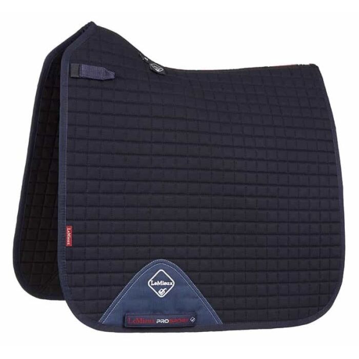 Zadeldekje LeMieux Prosport Plain DR square D-ring Navy blauw L