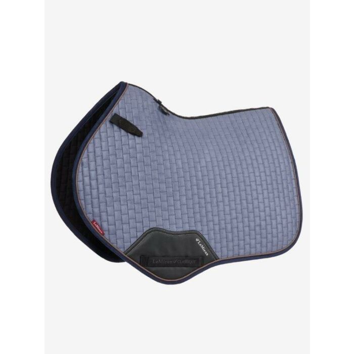 Zadeldekje springen LeMieux Classique Suede Jay Blue L