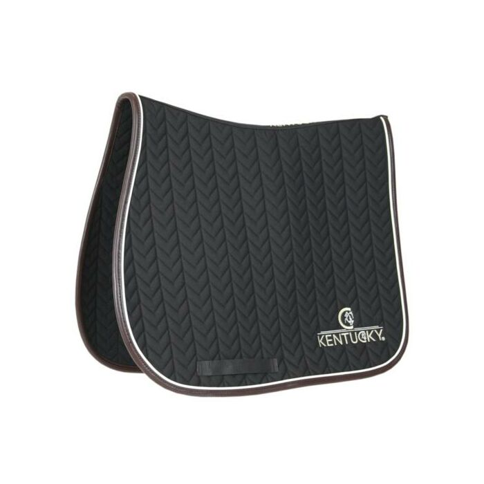 Zadeldekje veelzijdig Kentucky Leather Fishbone zwart Full Zadeldekje veelzijdig Kentucky Leather Fishbone zwart Full