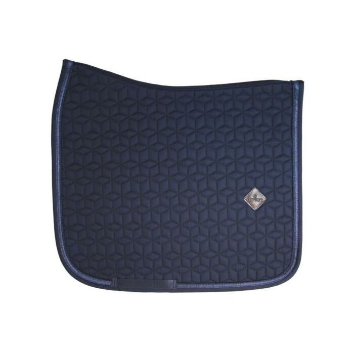 Zadeldekje Dressuur Kentucky Glitter rope blauw