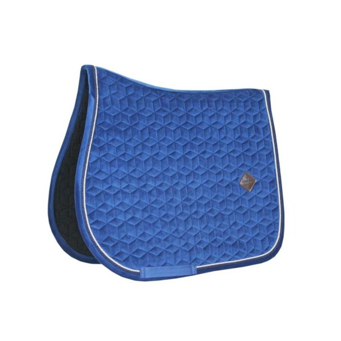 Zadeldekje veelzijdig Kentucky Basic Velvet blauw Full Zadeldekje veelzijdig Kentucky Basic Velvet blauw Full