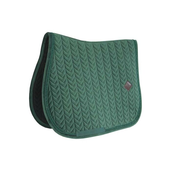 Zadeldekje veelzijdig Kentucky Velvet Pearls groen Full