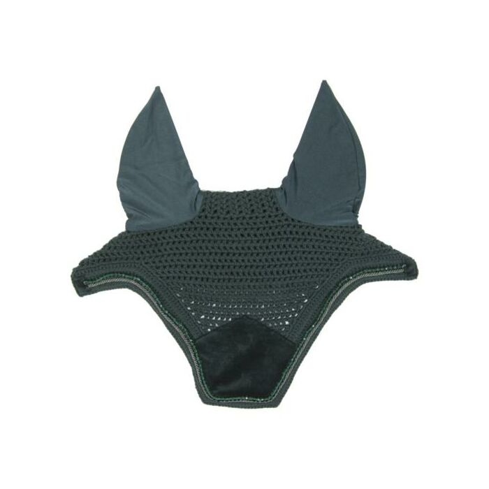 Oornetje Kentucky Wellington Velvet Pearls groen Full Oornetje Kentucky Wellington Velvet Pearls groen Full