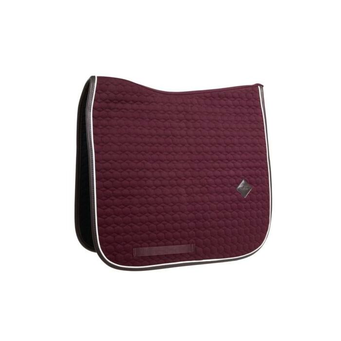 Zadeldekje dressuur Kentucky Classic leer Bordeaux Full Zadeldekje dressuur Kentucky Classic leer Bordeaux Full