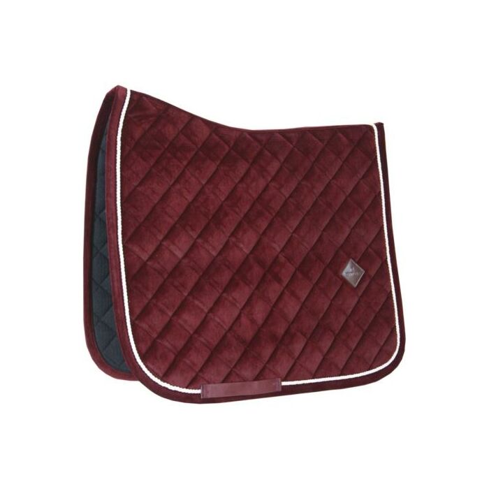 Zadeldekje Dressuur Kentucky Corduroy rood Full Zadeldekje Dressuur Kentucky Corduroy rood Full