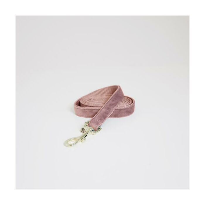 Hondenriem Kentucky Velvet roze 120 cm Hondenriem Kentucky Velvet roze 120 cm