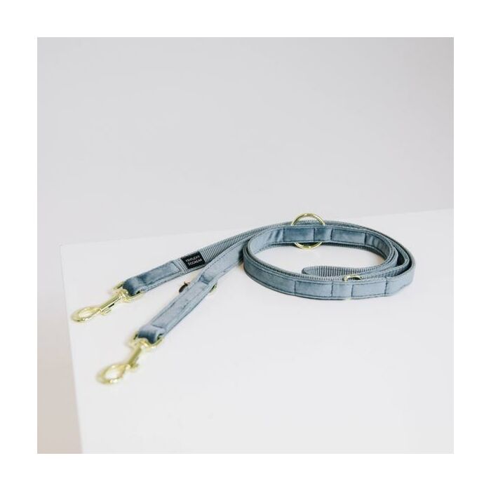 Hondenriem Kentucky Velvet blauw 2 Meter