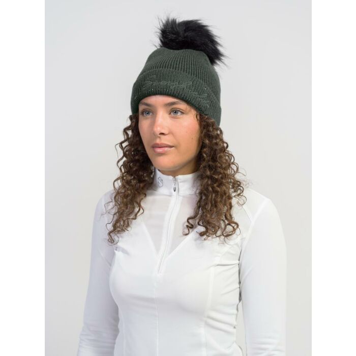 Hoofdband Samshield Mira Script Dark Forest tone on tone