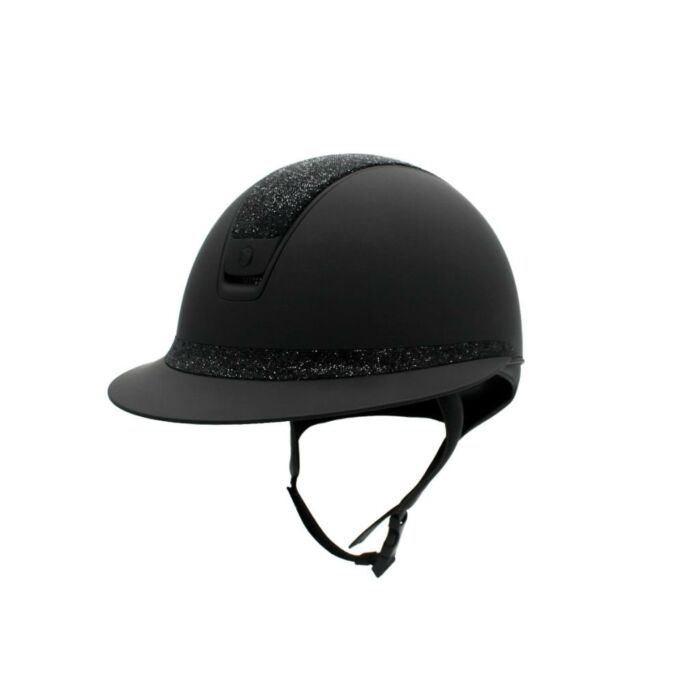 Samshield Miss Shield Shadowmatt V2 Zwart – Ultra Fine Rock Black Top + Frontal Band – Mat Zwarte Trim – Maat M