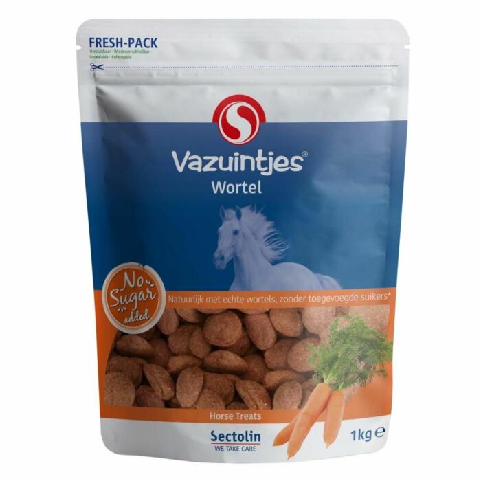 Vazuintjes Sectolin Wortel 1 kilo Vazuintjes Sectolin Wortel 1 kilo