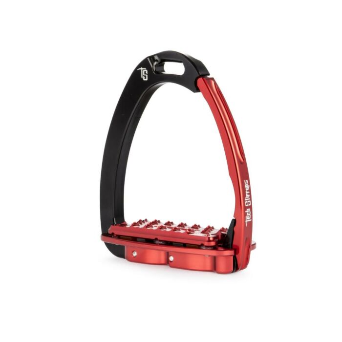Stijgbeugel Tech Stirrups Venice Plus EVO Black/Red Stijgbeugel Tech Stirrups Venice Plus EVO Black/Red