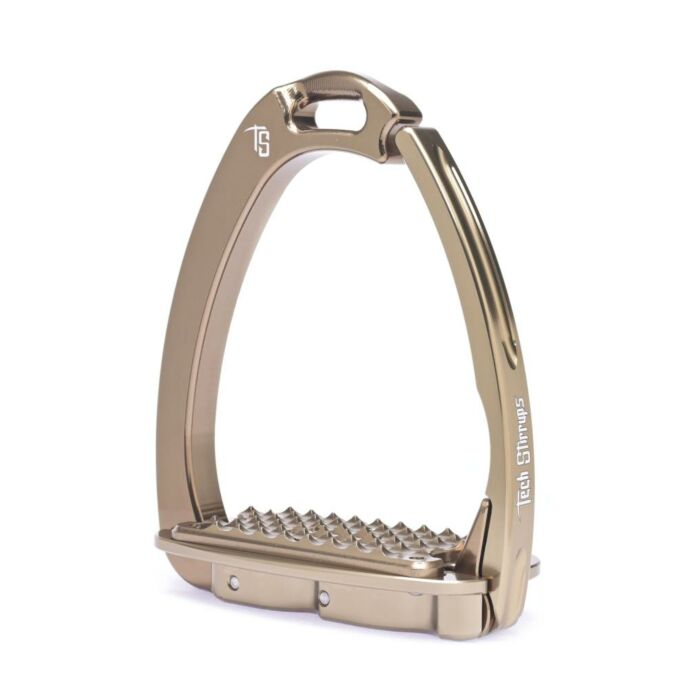 Stijgbeugel Tech Stirrups Venice Dressage Sloped Brown Stijgbeugel Tech Stirrups Venice Dressage Sloped Brown