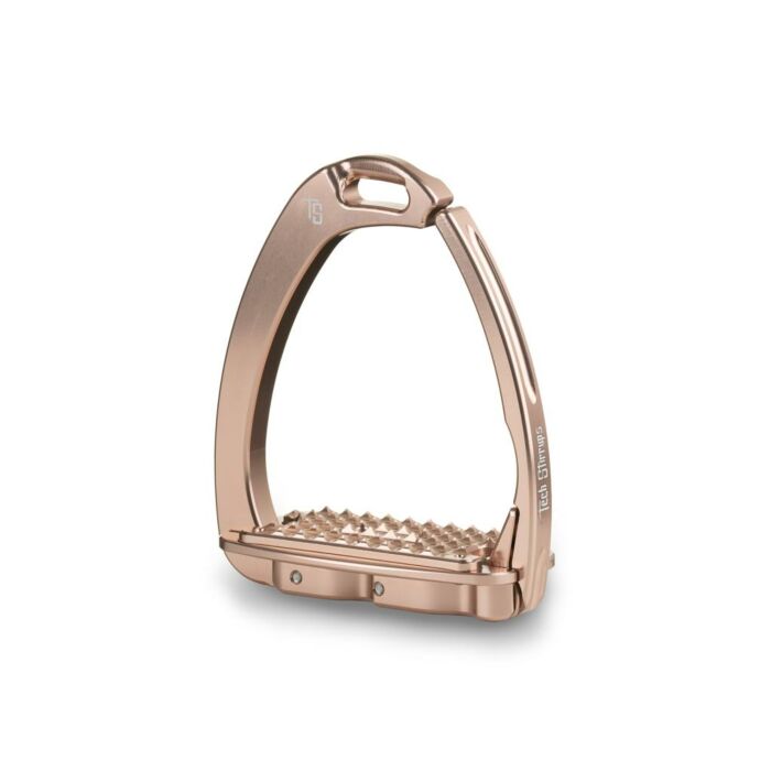 Stijgbeugel Tech Stirrups Venice Dressage Sloped Rosegold Stijgbeugel Tech Stirrups Venice Dressage Sloped Rosegold