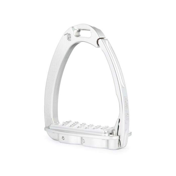 Stijgbeugel Tech Stirrups Venice Sloped Evo Silver/Silver Stijgbeugel Tech Stirrups Venice Sloped Evo Silver/Silver