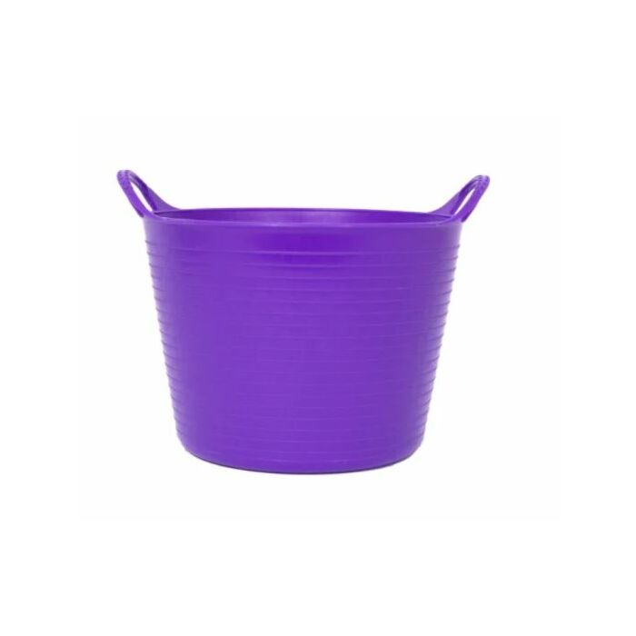 Flexibele voer & water emmer Crafty Pony Paars