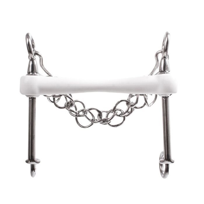 Weymouth Trust Equestrian Inno Sense Flexi Soft 15 mm Wit 12.5 cm