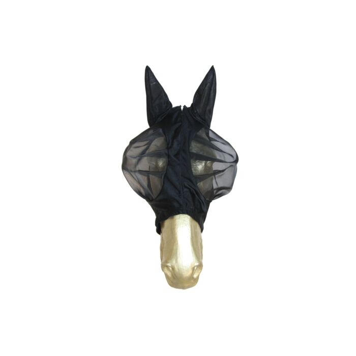 Vliegenmasker Kentucky Slim fit Zwart Pony