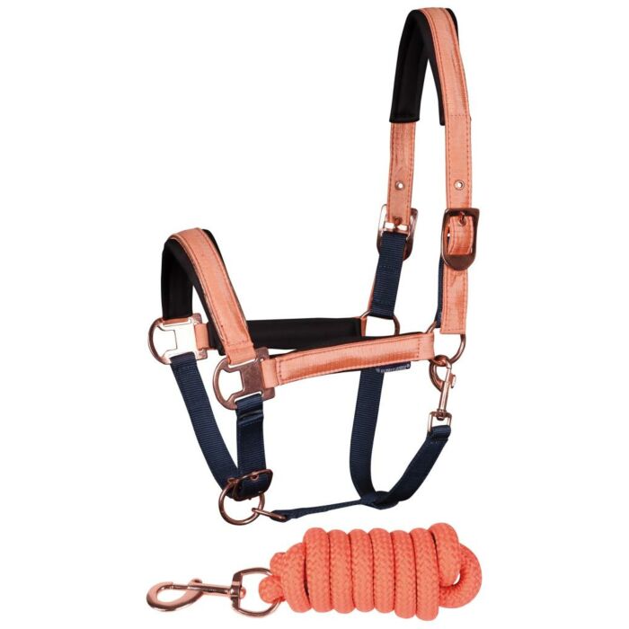 Halsterset Harry's Horse El Pinto Fushion Coral Pony Halsterset Harry's Horse El Pinto Fushion Coral Pony