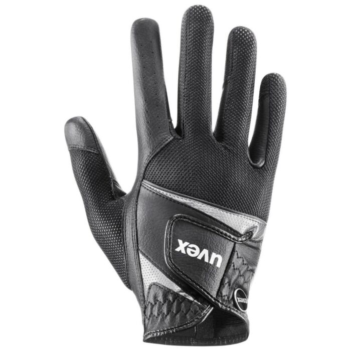 Handschoen Uvex sumair zwart met zilver 8