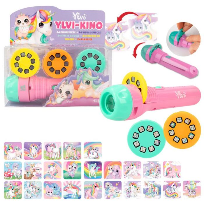 Zaklamp met plaatjes YLvi & the Minimoomis Zaklamp met plaatjes YLvi & the Minimoomis