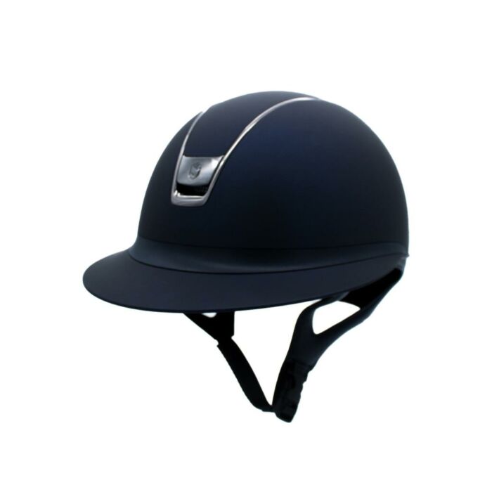 Rijhelm Samshield Miss Shield Shadowmatt V2 Blauw – Chrome Black – Maat XL